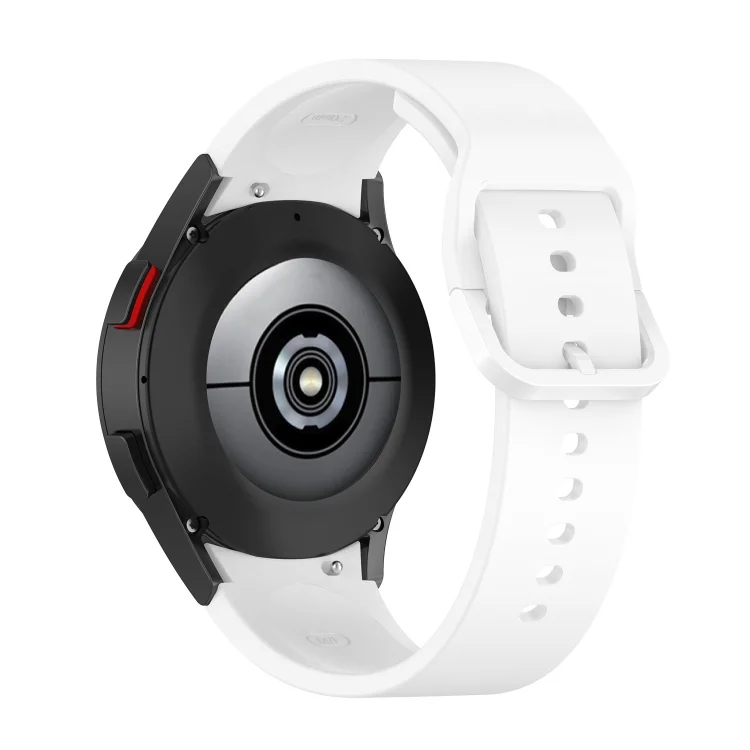 Силіконовий ремінець Color Angle для Samsung Galaxy Watch 4 / 4 Classic / 5 / 5 Pro / 6 / 6 Classic / 7 / FE - білий