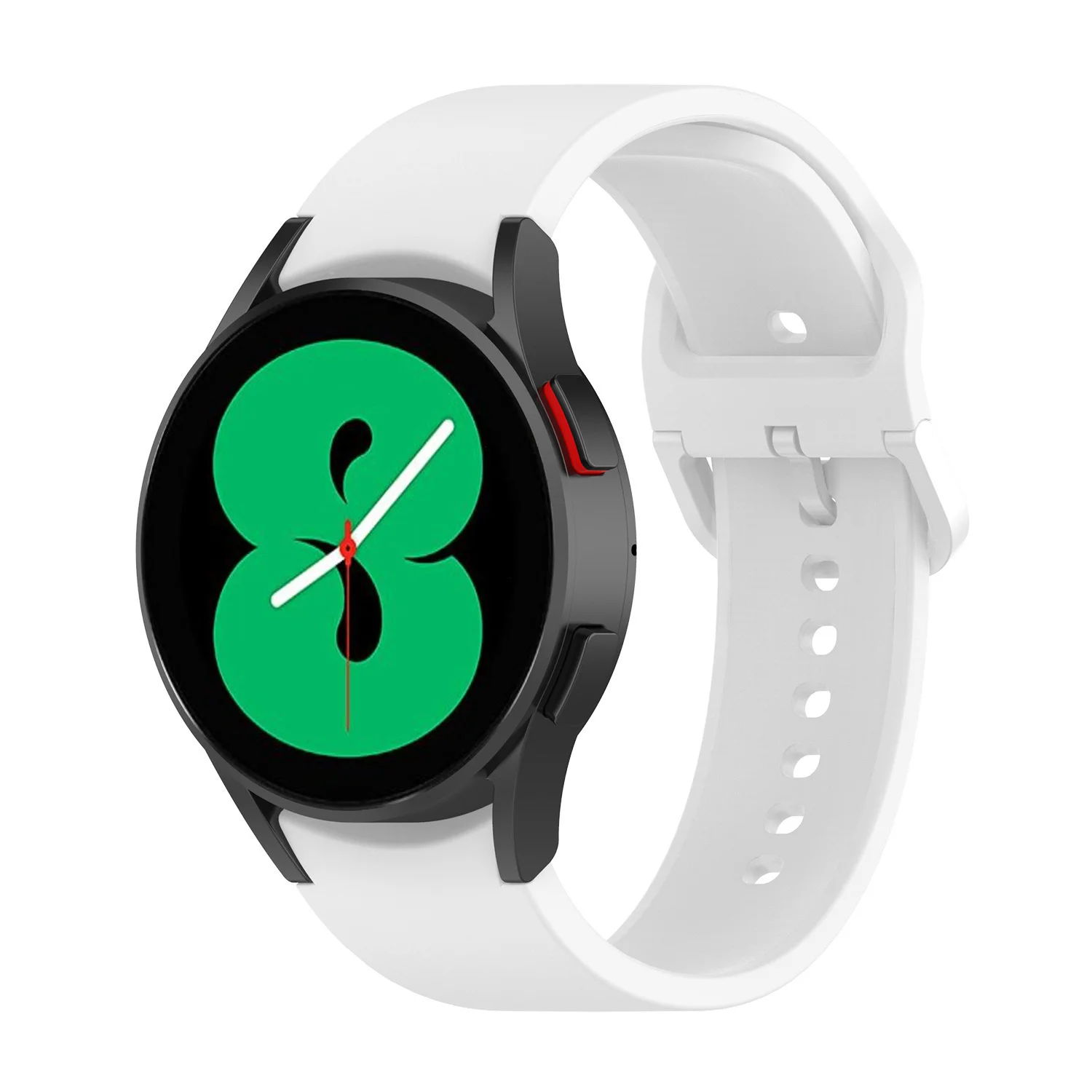 Силіконовий ремінець Color Angle для Samsung Galaxy Watch 4 / 4 Classic / 5 / 5 Pro / 6 / 6 Classic / 7 / FE - білий