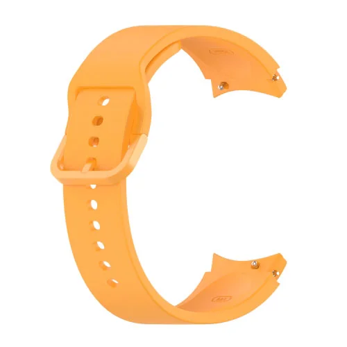 Силіконовий ремінець Color Angle для Samsung Galaxy Watch 4 / 4 Classic / 5 / 5 Pro / 6 / 6 Classic / 7 / FE - помаранчевий