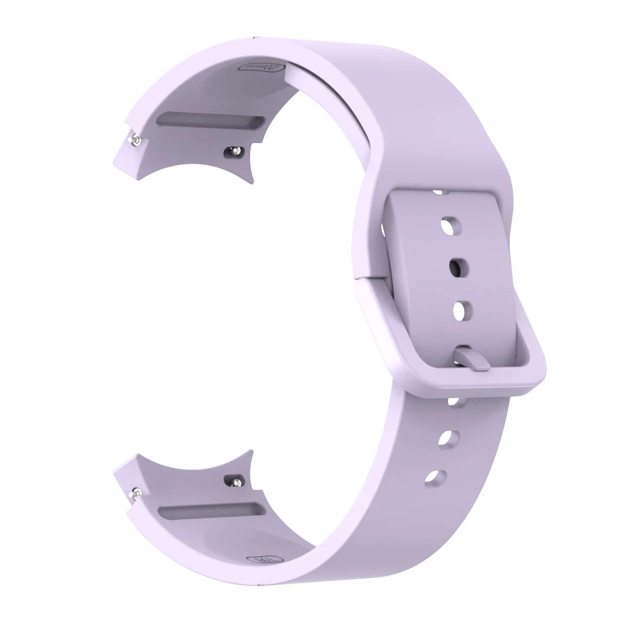 Силіконовий ремінець Color Angle для Samsung Galaxy Watch 4 / 4 Classic / 5 / 5 Pro / 6 / 6 Classic / 7 / FE - фіолетовий