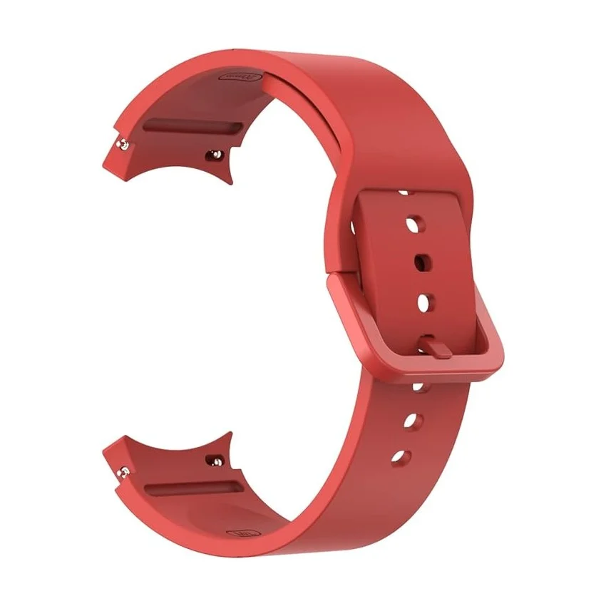 Силіконовий ремінець Color Angle для Samsung Galaxy Watch 4 / 4 Classic / 5 / 5 Pro / 6 / 6 Classic / 7 / FE - червоний
