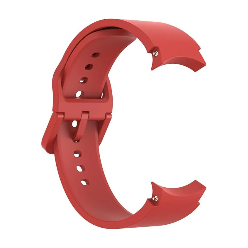 Силіконовий ремінець Color Angle для Samsung Galaxy Watch 4 / 4 Classic / 5 / 5 Pro / 6 / 6 Classic / 7 / FE - червоний