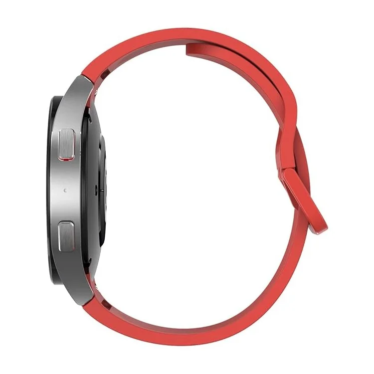 Силіконовий ремінець Color Angle для Samsung Galaxy Watch 4 / 4 Classic / 5 / 5 Pro / 6 / 6 Classic / 7 / FE - червоний