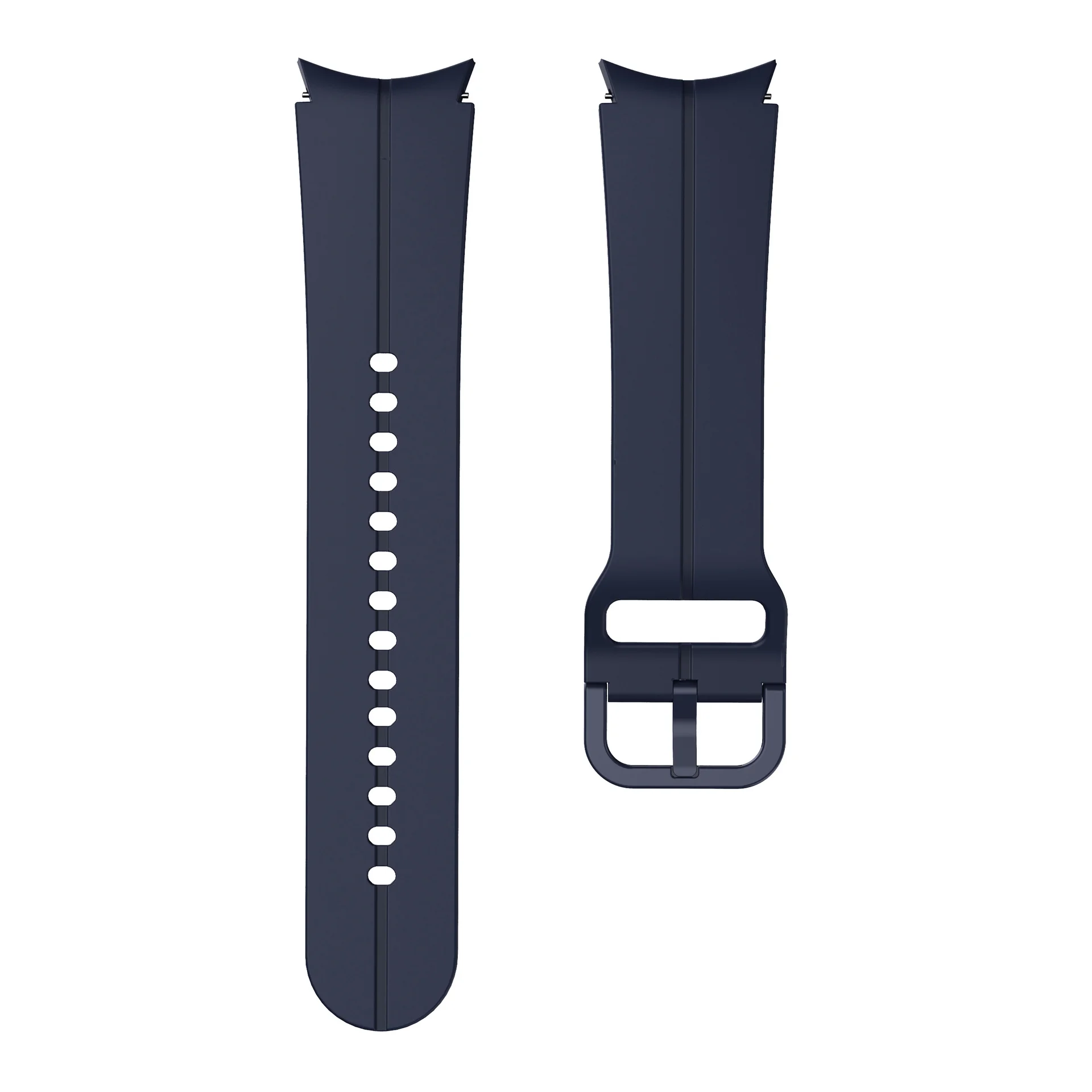 Силіконовий ремінець Five Classic для Samsung Galaxy Watch 4 / 4 Classic / 5 / 5 Pro / 6 / 6 Classic / 7 / FE - синій