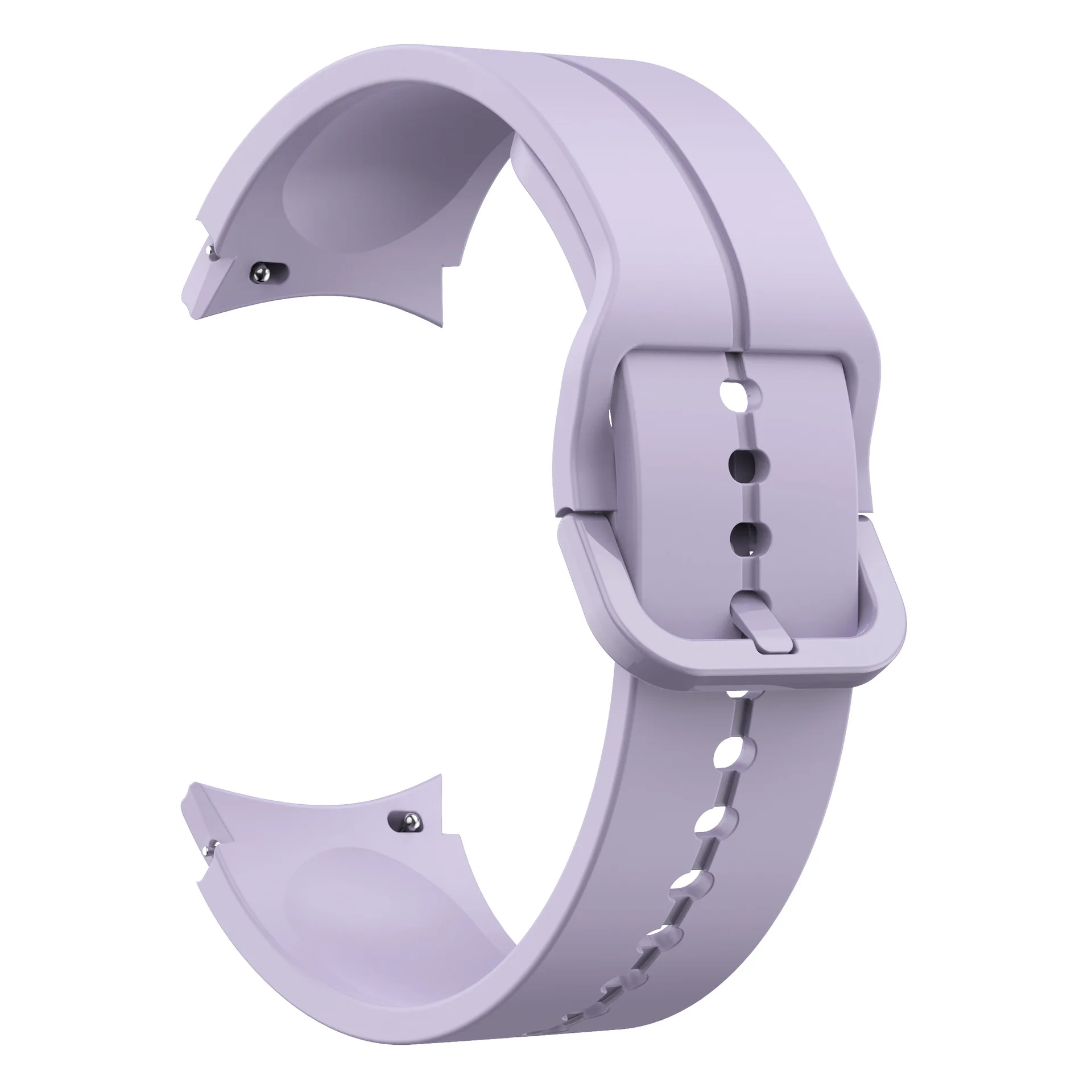 Силіконовий ремінець Five Classic для Samsung Galaxy Watch 4 / 4 Classic / 5 / 5 Pro / 6 / 6 Classic / 7 / FE - фіолетовий