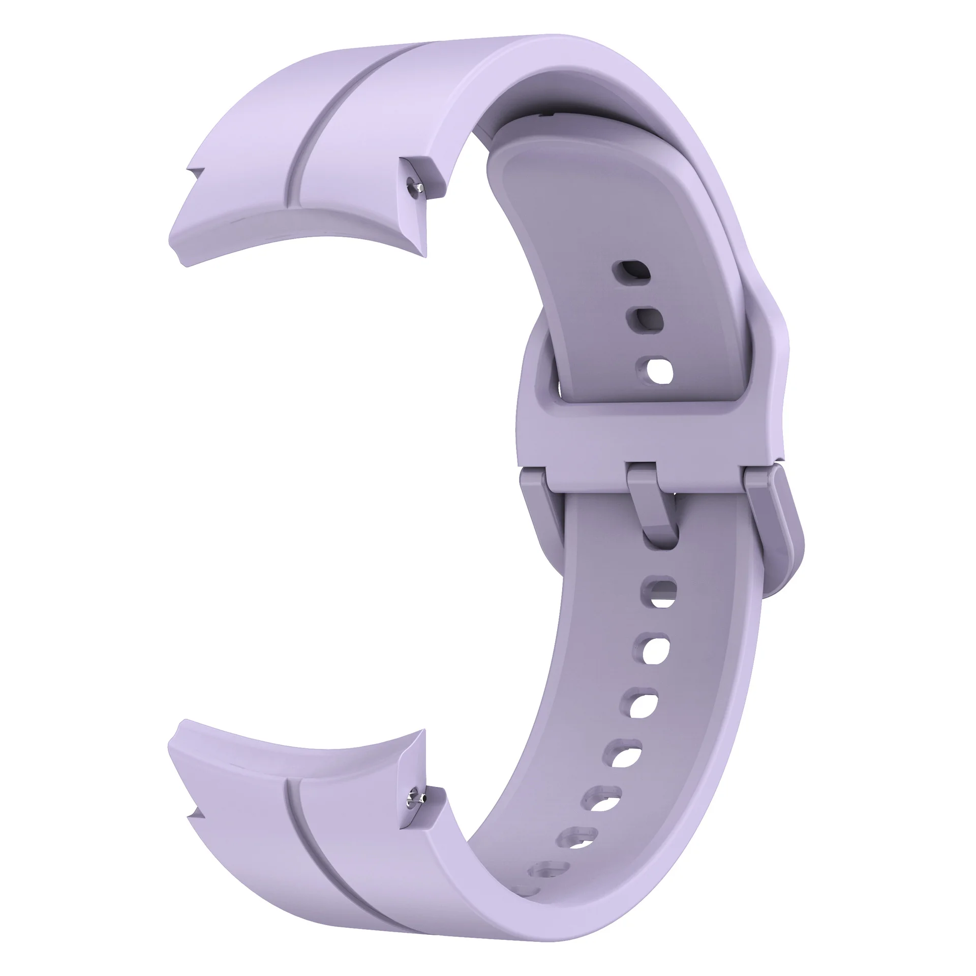 Силіконовий ремінець Five Classic для Samsung Galaxy Watch 4 / 4 Classic / 5 / 5 Pro / 6 / 6 Classic / 7 / FE - фіолетовий