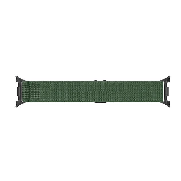Нейлоновый ремешок AlphineStrap для Samsung Galaxy Watch 8 (40/44mm) / 8 Classic - зеленый