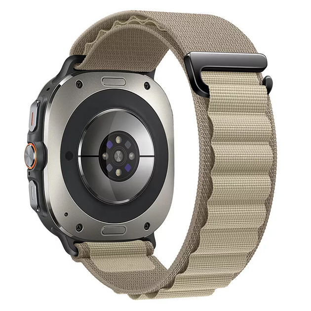 Нейлоновый ремешок AlphineStrap для Samsung Galaxy Watch 8 / 8 Classic - оливковый