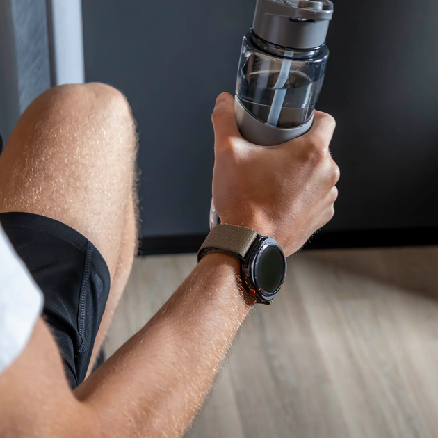 Нейлоновый ремешок AlphineStrap для Samsung Galaxy Watch 8 / 8 Classic - оливковый