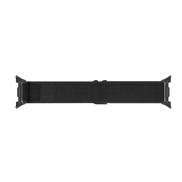 Нейлоновый ремешок AlphineStrap для Samsung Galaxy Watch 8 (40/44mm) / 8 Classic - черный